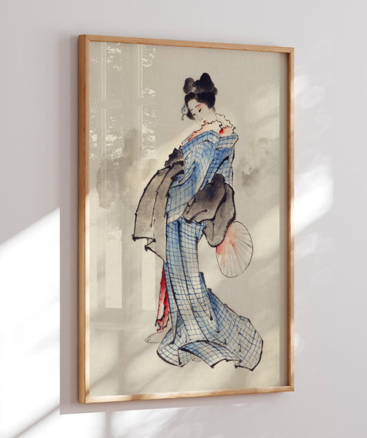 Hokusai’s Japanese woman