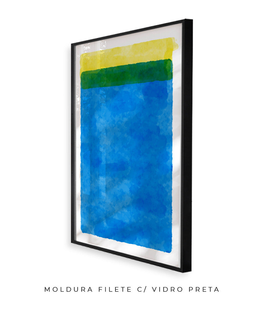 Azul, Verde e Amarelho