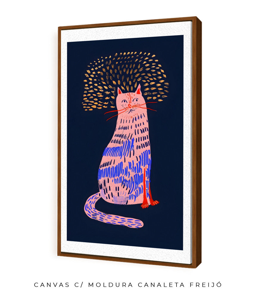 Gato no escuro