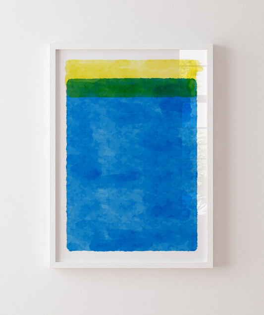 Azul, Verde e Amarelho