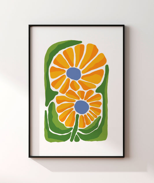 O abraço das flores