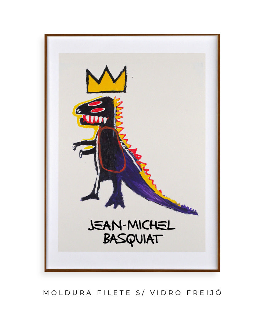 Dino por Jean-Michel Basquiat