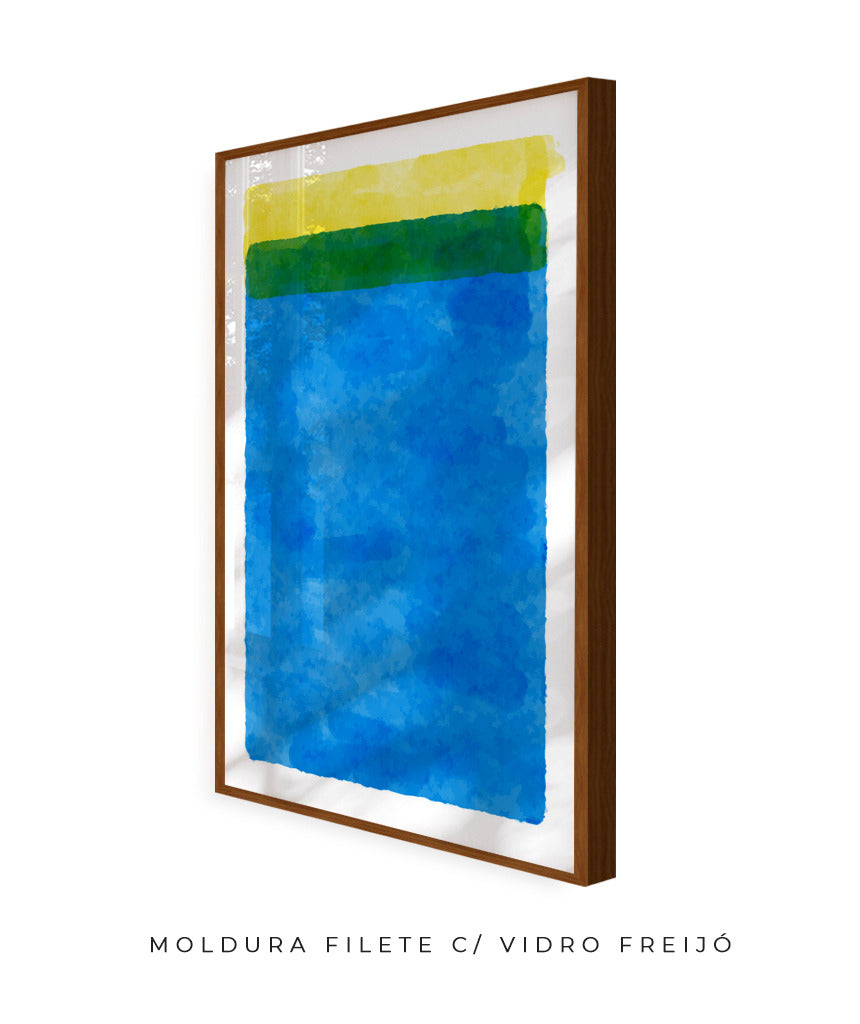Azul, Verde e Amarelho