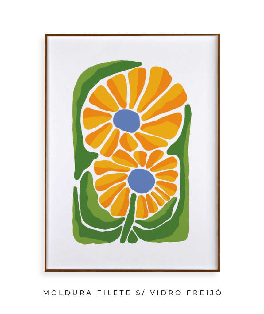 O abraço das flores