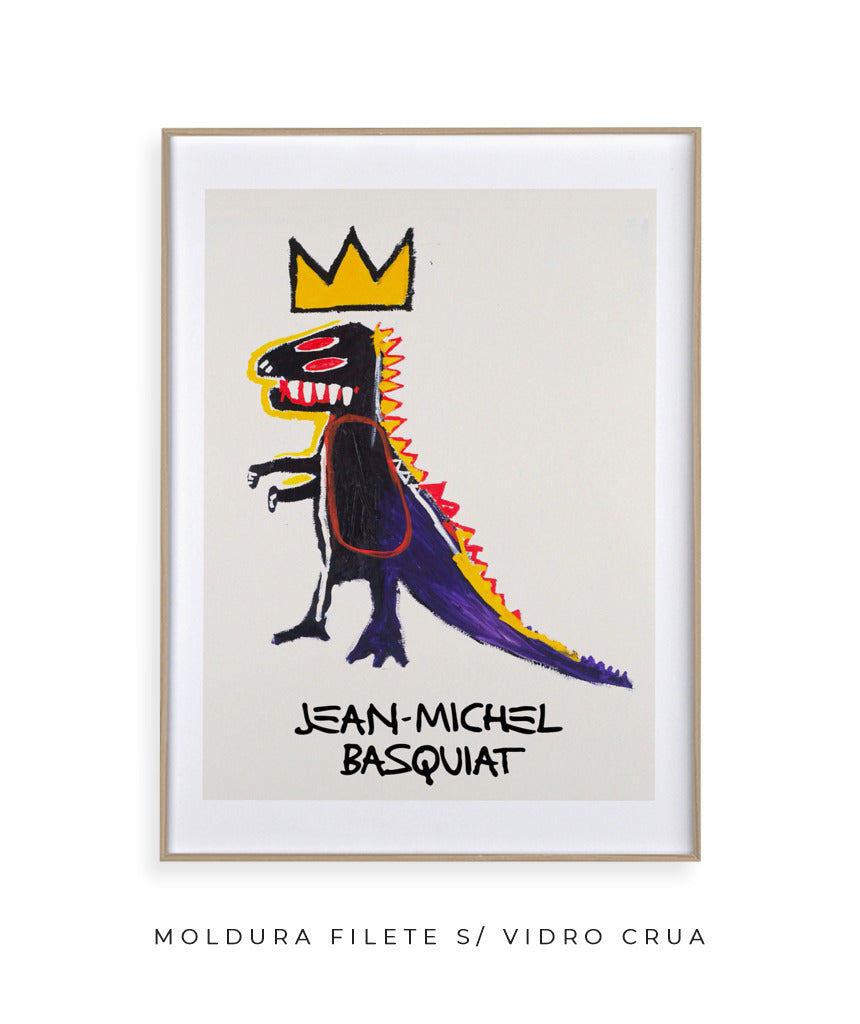 Dino por Jean-Michel Basquiat