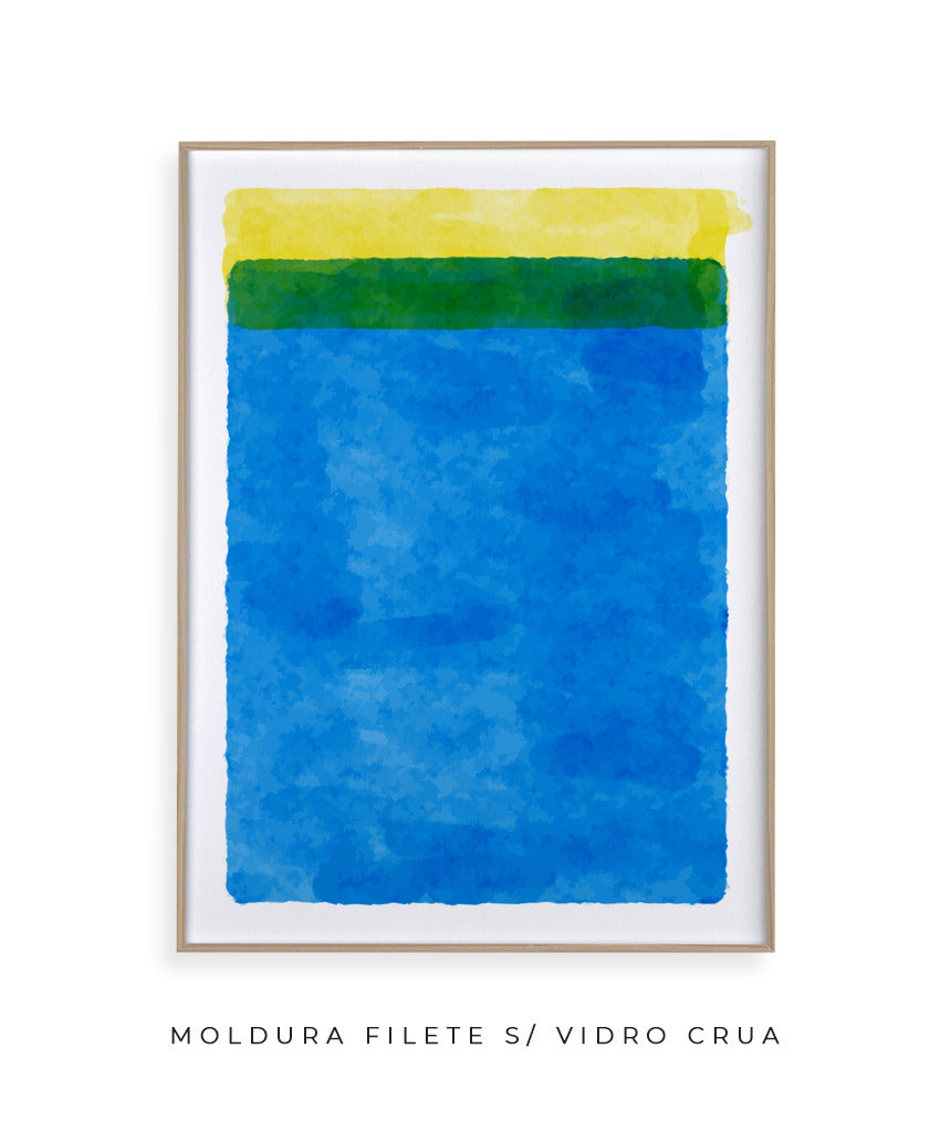 Azul, Verde e Amarelho