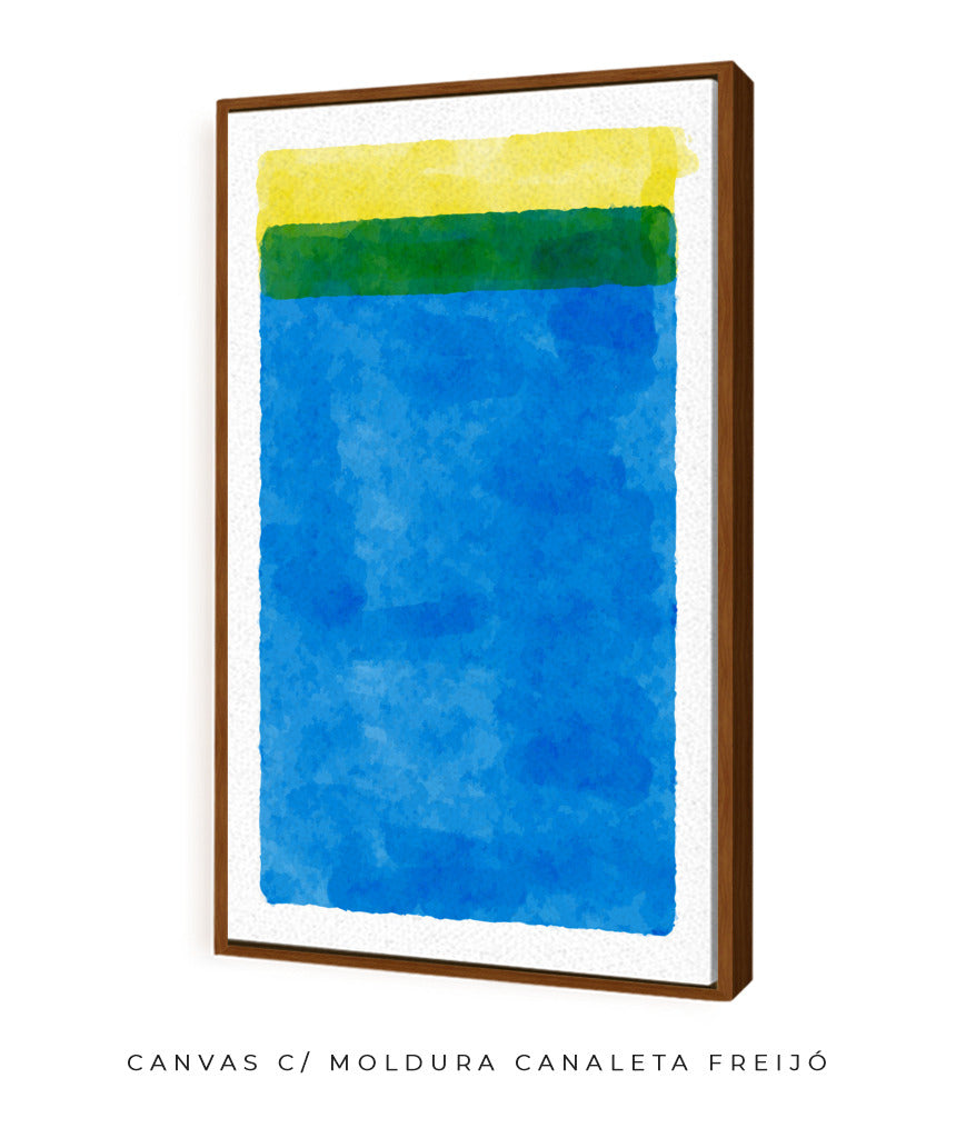 Azul, Verde e Amarelho
