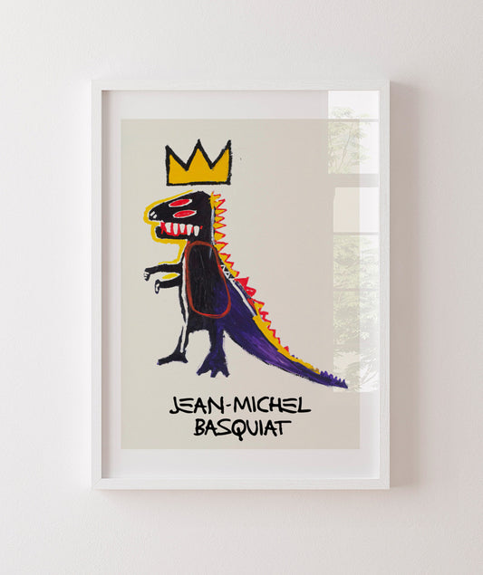 Dino por Jean-Michel Basquiat