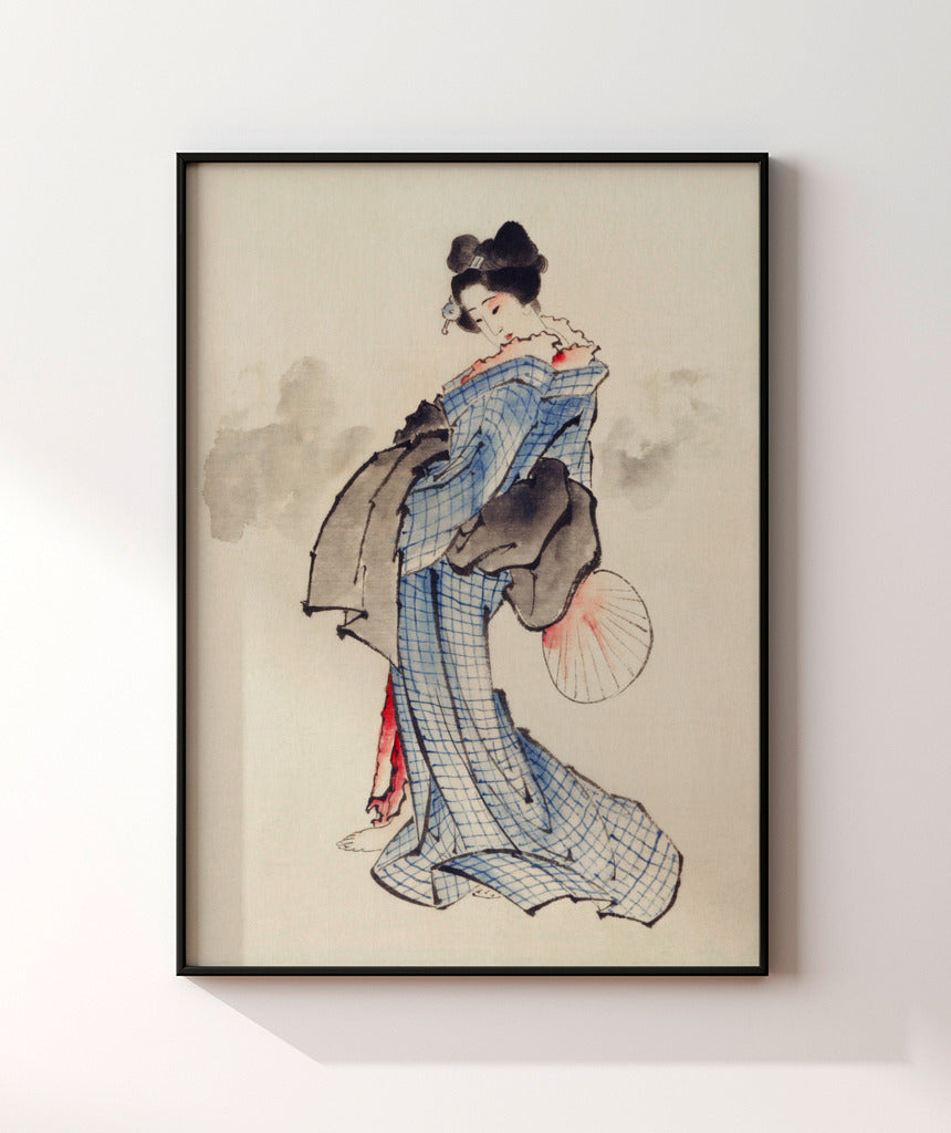 Hokusai’s Japanese woman