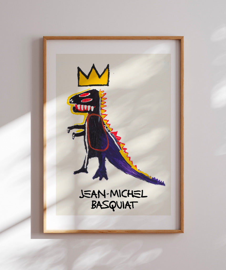 Dino por Jean-Michel Basquiat