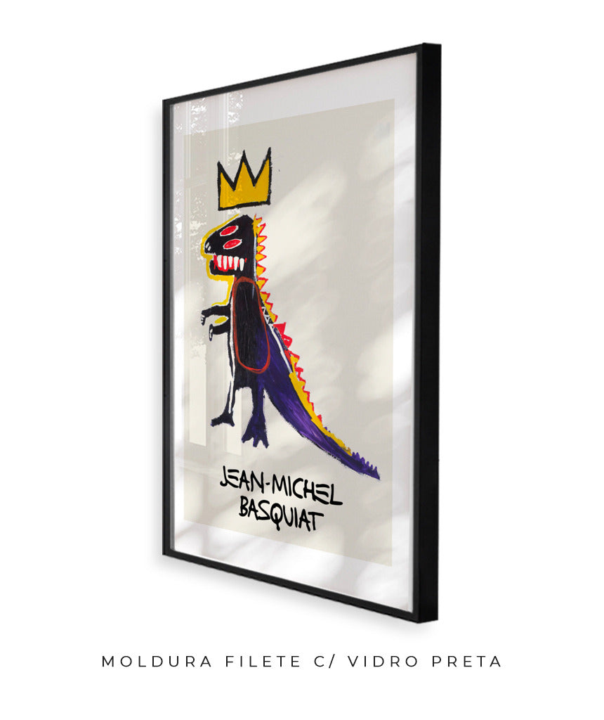 Dino por Jean-Michel Basquiat