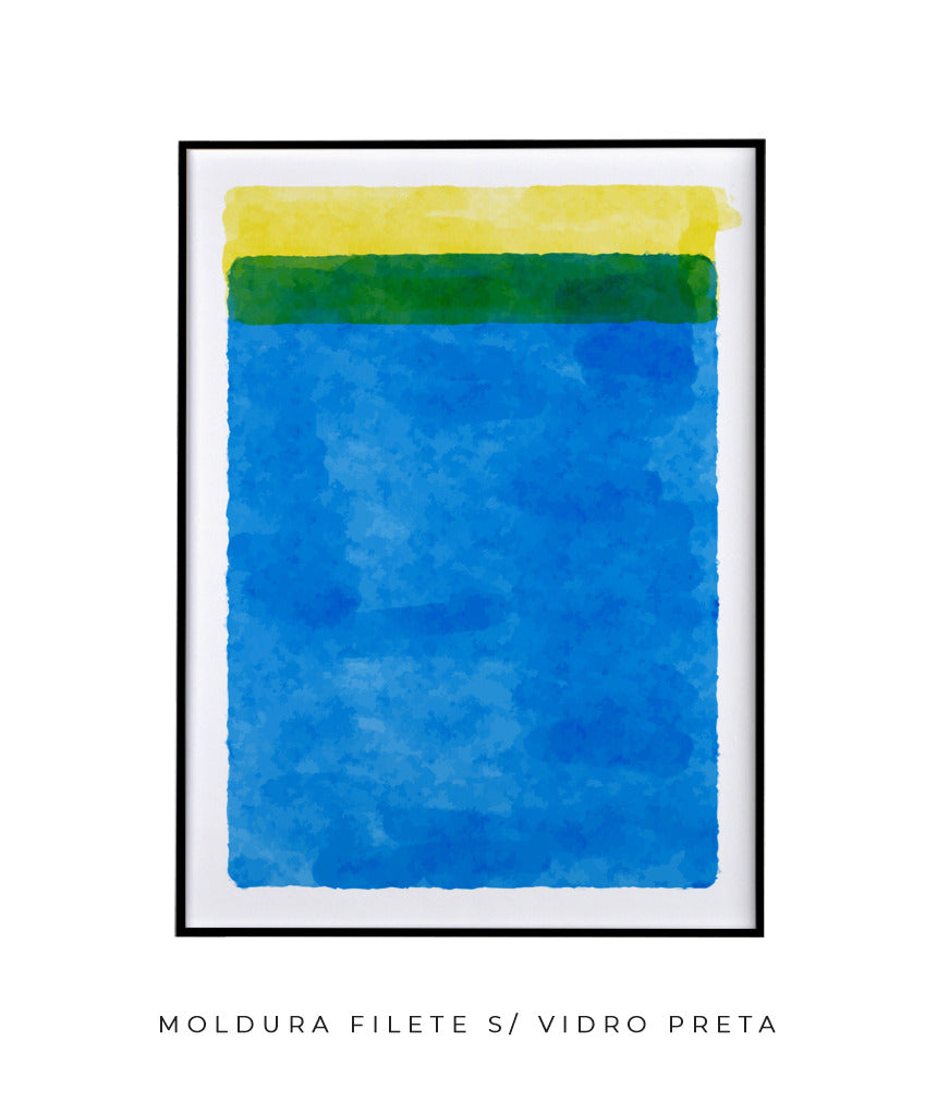 Azul, Verde e Amarelho