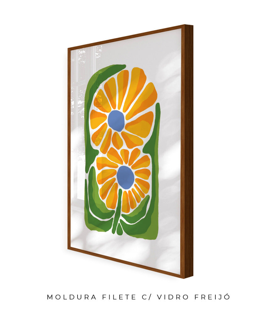 O abraço das flores