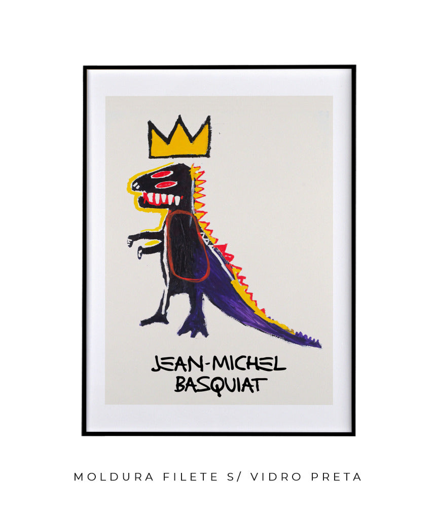 Dino por Jean-Michel Basquiat