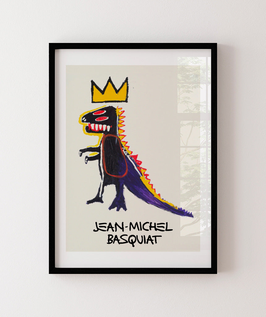 Dino por Jean-Michel Basquiat