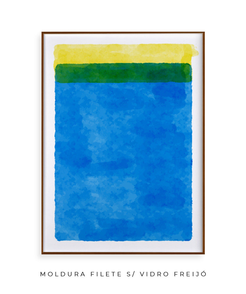 Azul, Verde e Amarelho