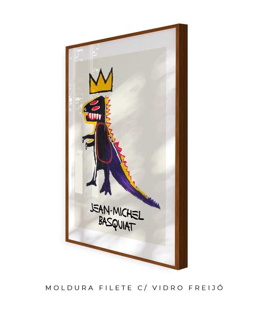 Dino por Jean-Michel Basquiat
