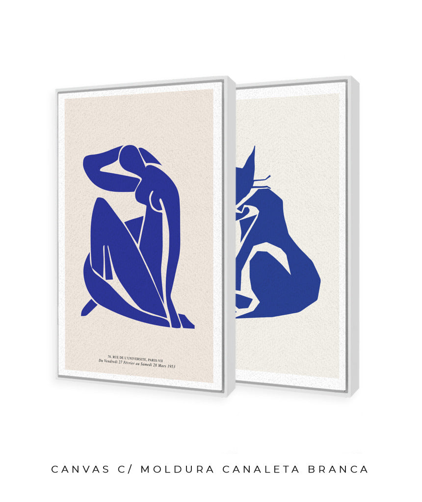 Conjunto 2 Quadros Matisse