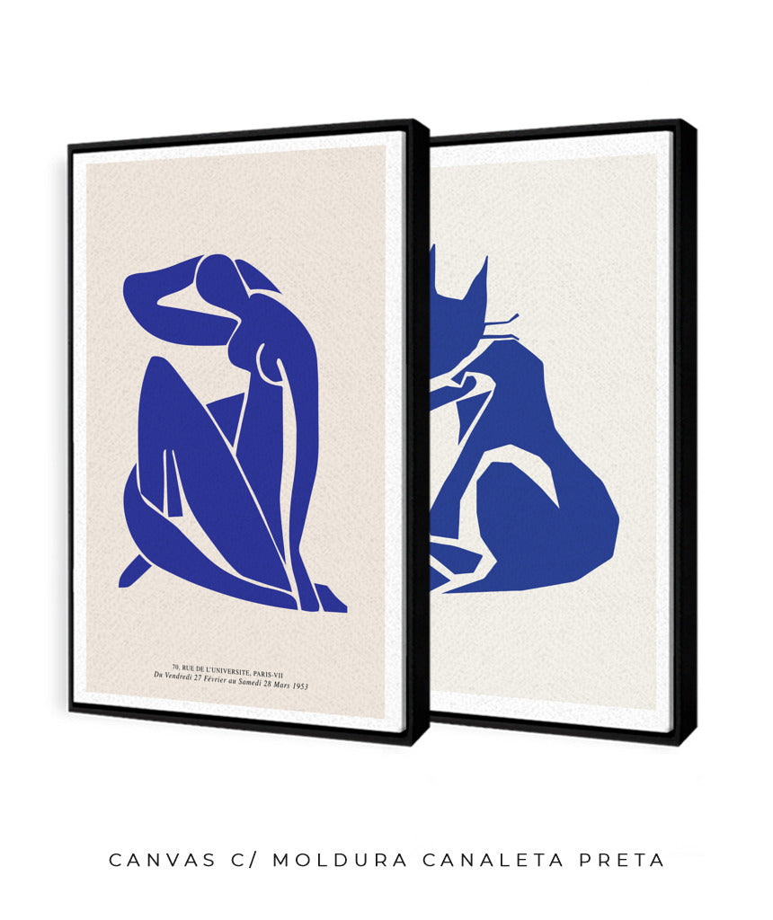 Conjunto 2 Quadros Matisse