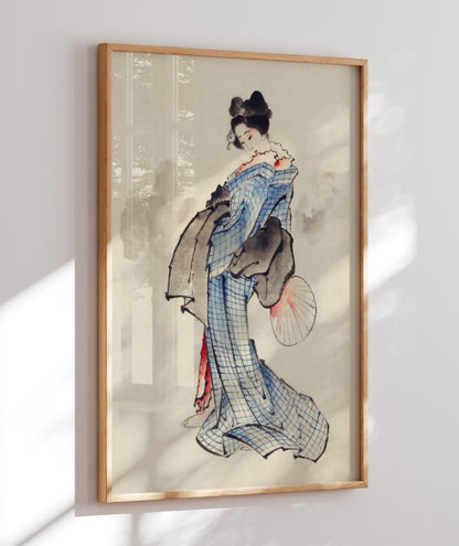 Hokusai’s Japanese woman