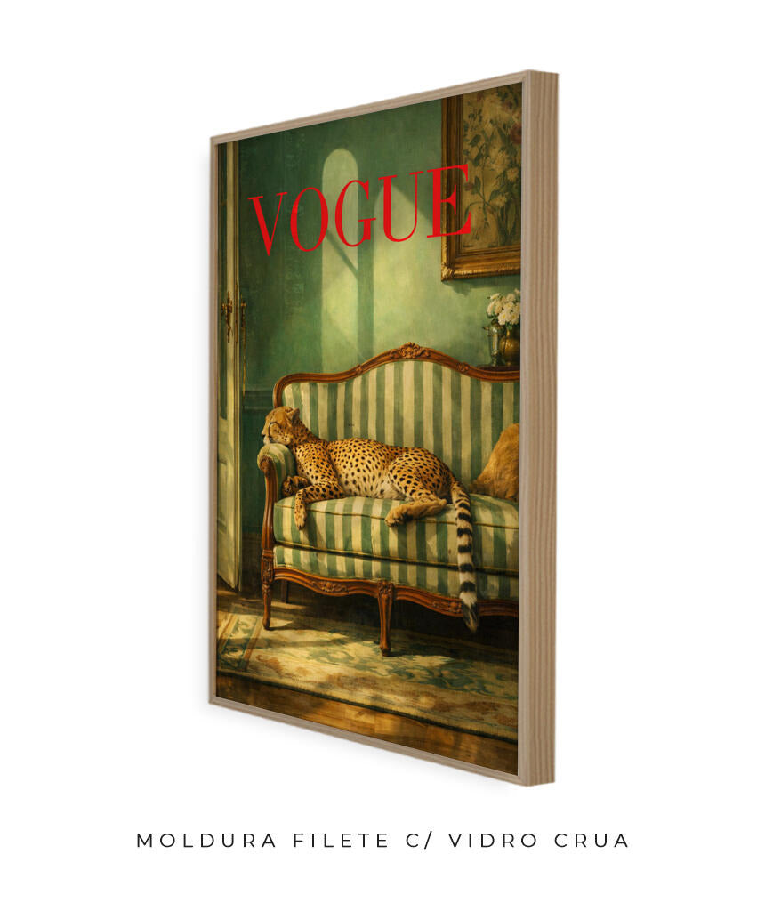 Capa Vogue Pantera Vintage