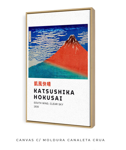 Fuji Vermelho - Hokusai