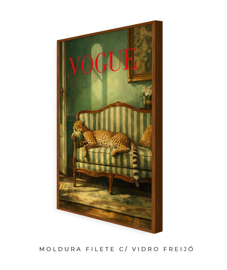 Capa Vogue Pantera Vintage