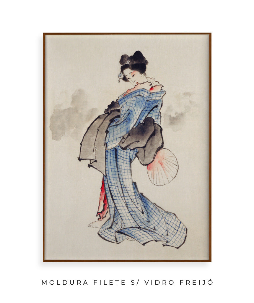 Hokusai’s Japanese woman