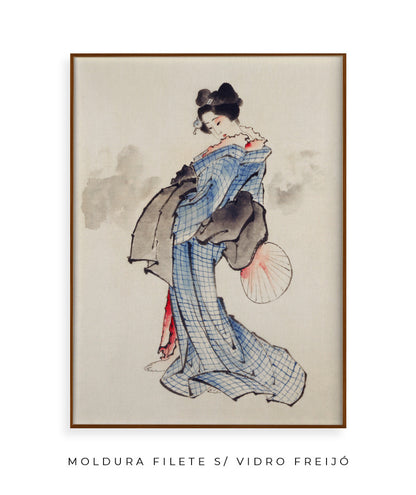 Hokusai’s Japanese woman