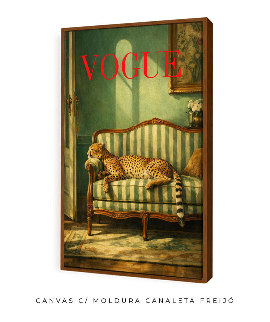 Capa Vogue Pantera Vintage