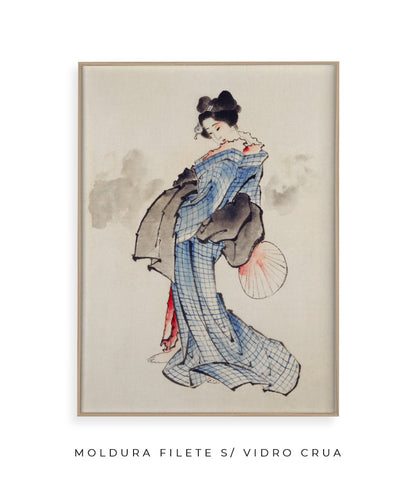 Hokusai’s Japanese woman