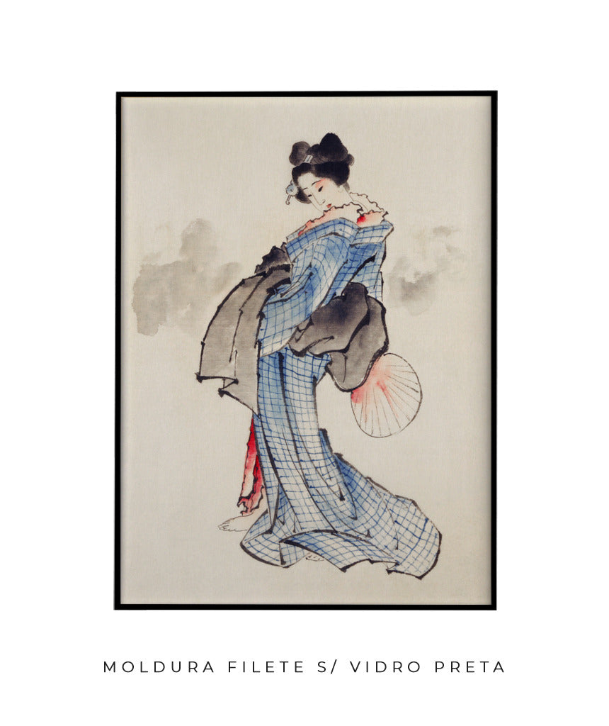 Hokusai’s Japanese woman