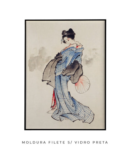 Hokusai’s Japanese woman