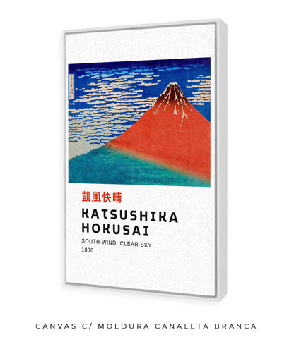 Fuji Vermelho - Hokusai