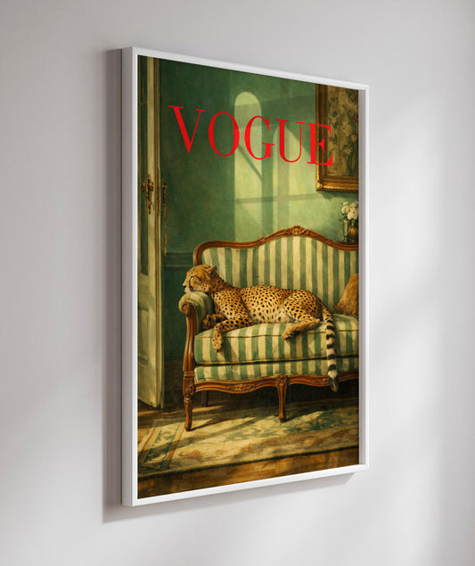 Capa Vogue Pantera Vintage