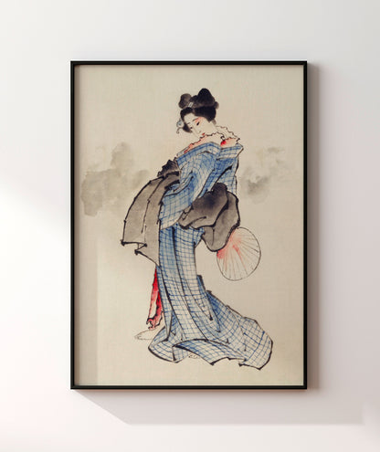 Hokusai’s Japanese woman