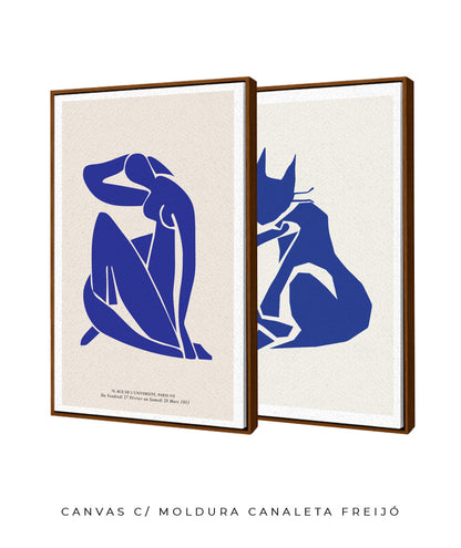 Conjunto 2 Quadros Matisse