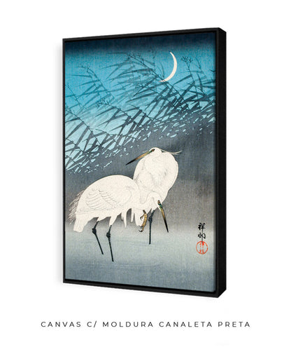 Duas Garças por Ohara Koson