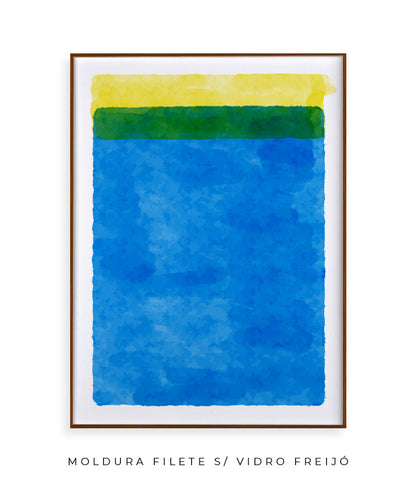 Azul, Verde e Amarelho