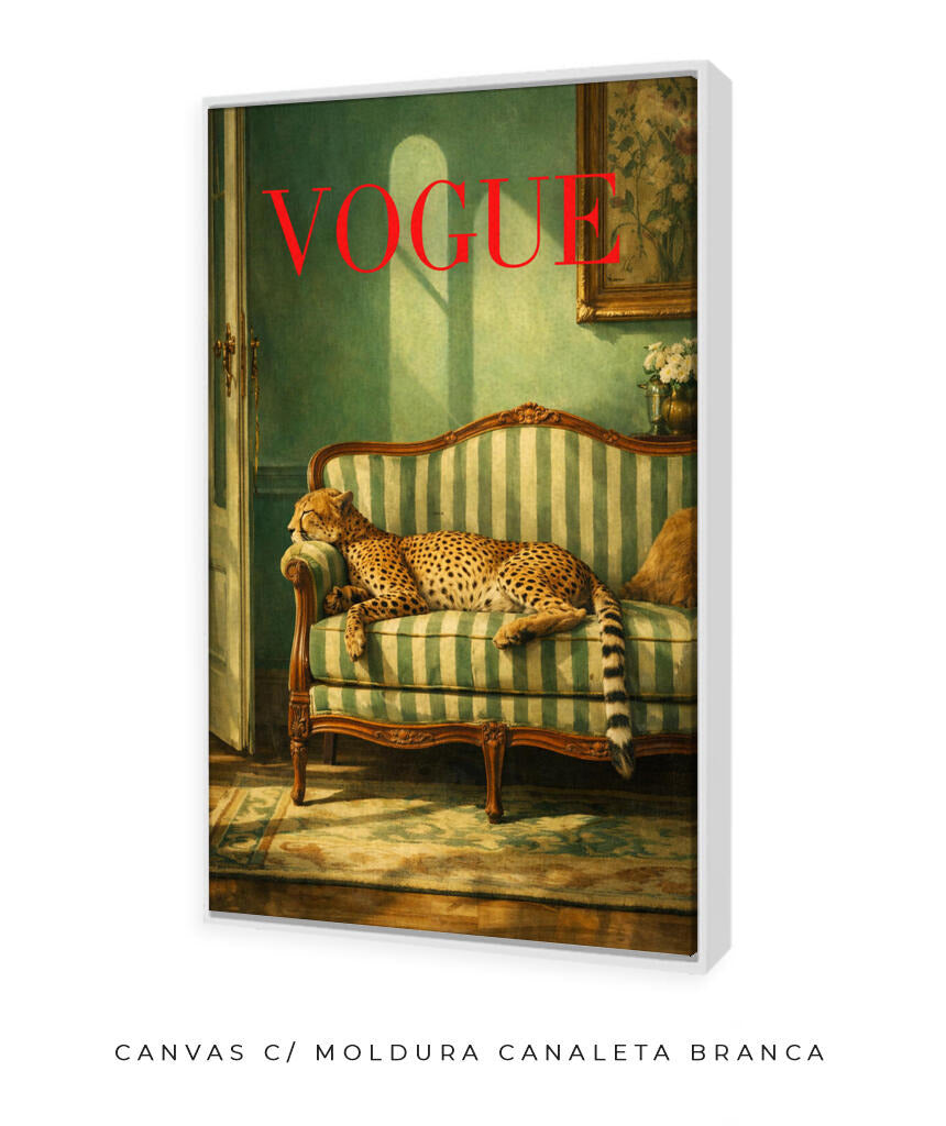 Capa Vogue Pantera Vintage