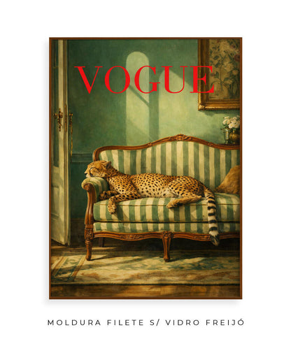 Capa Vogue Pantera Vintage
