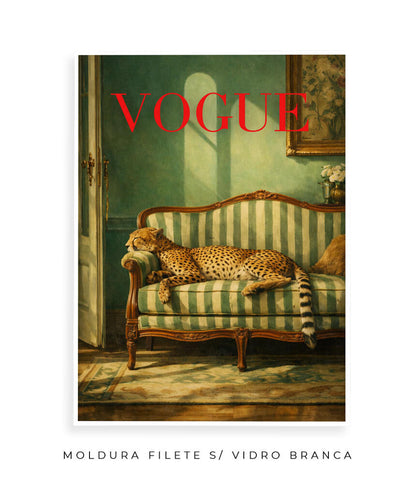 Capa Vogue Pantera Vintage