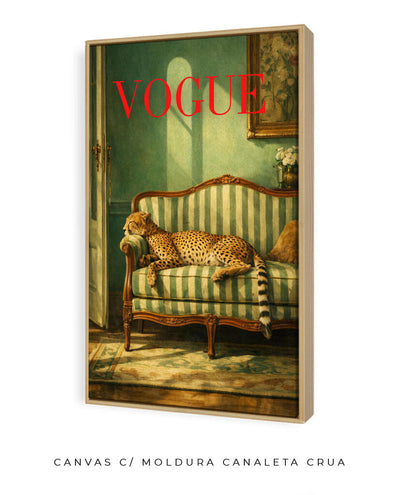 Capa Vogue Pantera Vintage