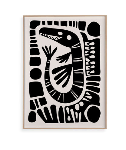 Cobra em xilo