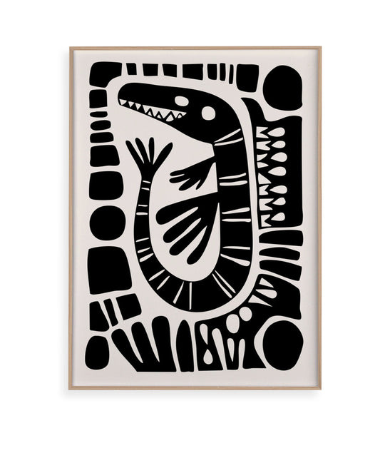 Cobra em xilo