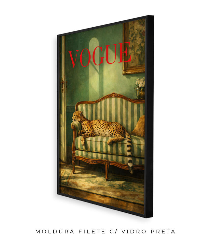 Capa Vogue Pantera Vintage