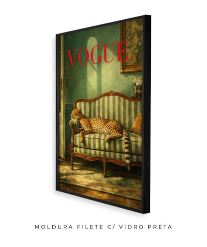 Capa Vogue Pantera Vintage